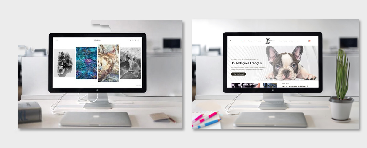 capture écran du site ls graphics