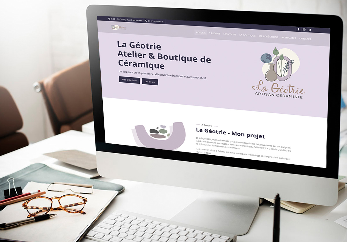 site de la géotrie Briare