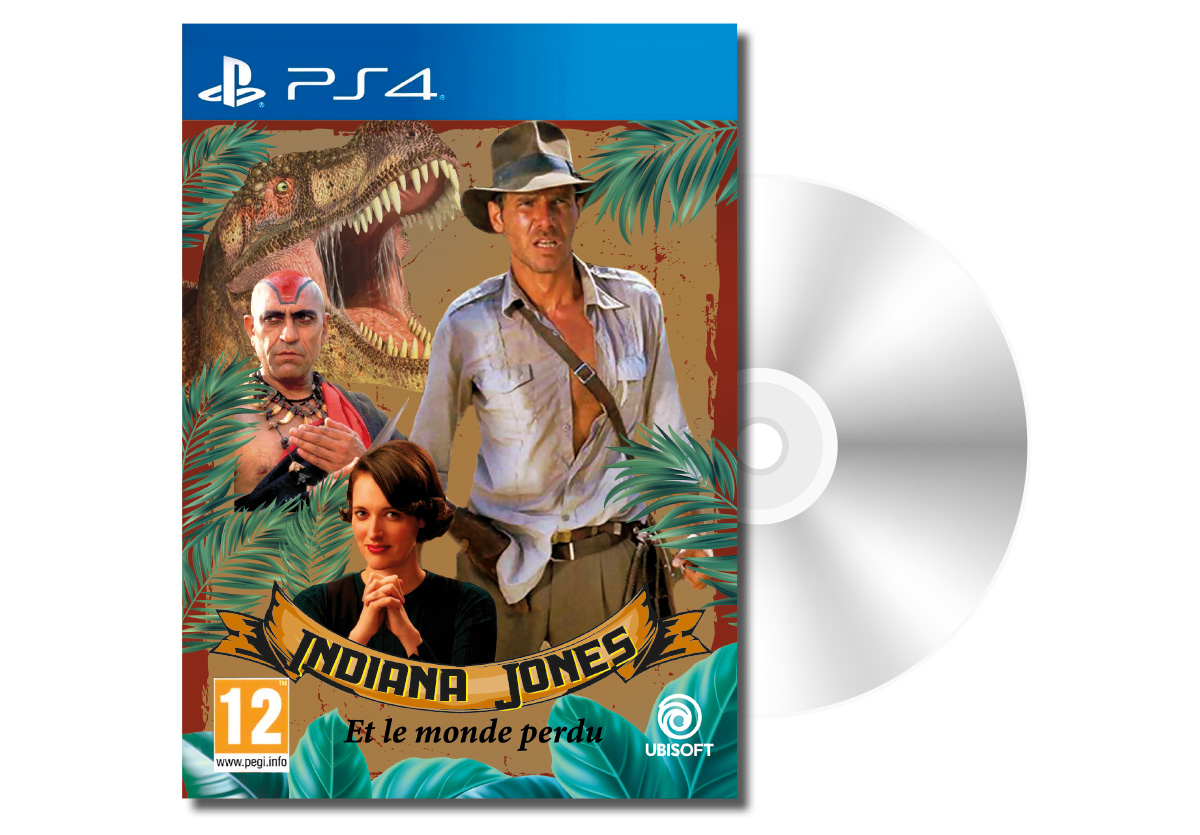 Indiana Jones jaquette PS4